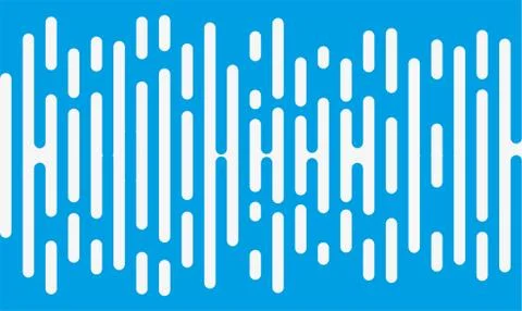 Halftone transition pattern background. Irregular rounded lines. Vector illus イラスト素材