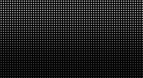 Halftone Triangle Pattern Gradient Background 库存插图