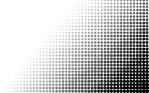 Halftone twisted grunge pattern design. Illustrazione stock