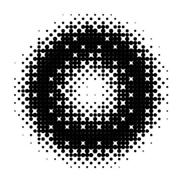 Halftone vector background Halftone background. Vector illustration on whi... Foto stock