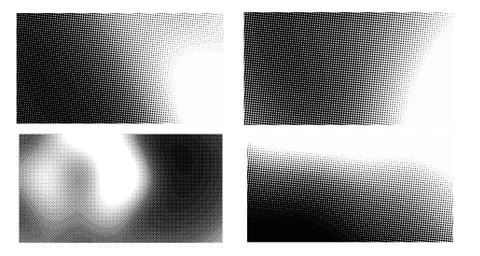 Halftone vector dots Background. Set Grunge Pattern. Pop-art Fade Overlay. Bl Illustrazione stock