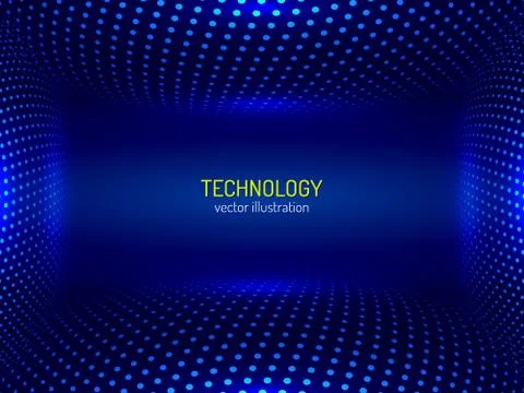 Halftone vector illustration Stock Illustration