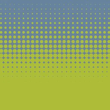 Halftone vintage vector background with green and blue color. Illustrazione stock