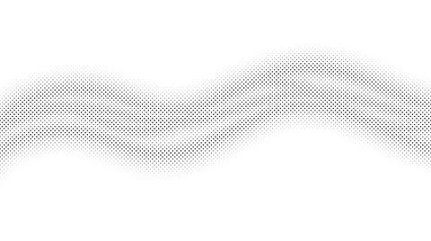 Halftone wave background. Comic halftone pop art texture. White and black Stock Illustration