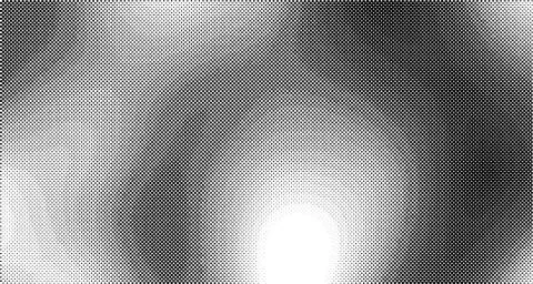 Halftone wave background. Curved gradient texture or pattern. Vertical gradie Stock Illustration