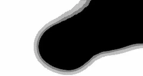 Halftone wave background. Curved gradient texture or pattern. Vertical gradie イラスト素材