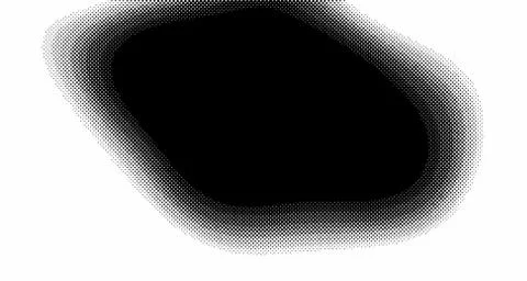 Halftone wave background. Curved gradient texture or pattern. Vertical gradie Stock Illustration