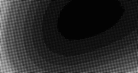Halftone wave background. Curved gradient texture or pattern. Vertical gradie 스톡 일러스트
