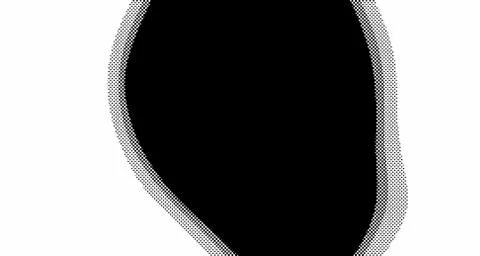 Halftone wave background. Curved gradient texture or pattern. Vertical gradie イラスト素材