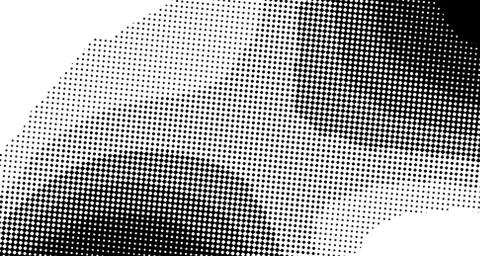 Halftone wave background. Curved gradient texture or pattern. Vertical gradie Illustrazione stock