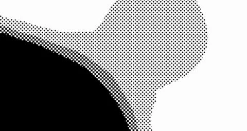 Halftone wave background. Curved gradient texture or pattern. Vertical gradie Stock Illustration