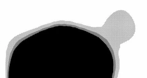 Halftone wave background. Curved gradient texture or pattern. Vertical gradie Stock Illustration