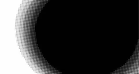 Halftone wave background. Curved gradient texture or pattern. Vertical gradie Stock Illustration