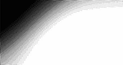 Halftone wave background. Curved gradient texture or pattern. Vertical gradie イラスト素材