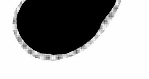 Halftone wave background. Curved gradient texture or pattern. Vertical gradie Stock Illustration