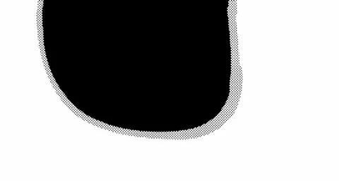 Halftone wave background. Curved gradient texture or pattern. Vertical gradie Stock Illustration