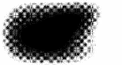 Halftone wave background. Curved gradient texture or pattern. Vertical gradie イラスト素材