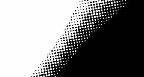 Halftone wave background. Curved gradient texture or pattern. Vertical gradie Illustrazione stock