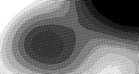 Halftone wave background. Curved gradient texture or pattern. Vertical gradie 스톡 일러스트