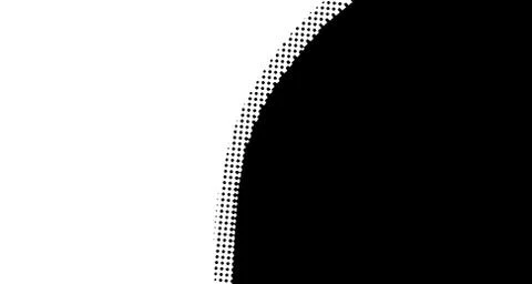 Halftone wave background. Curved gradient texture or pattern. Vertical gradie イラスト素材