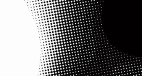 Halftone wave background. Curved gradient texture or pattern. Vertical gradie イラスト素材