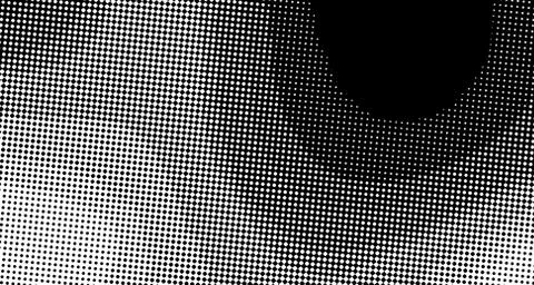 Halftone wave background. Curved gradient texture or pattern. Vertical gradie Illustrazione stock