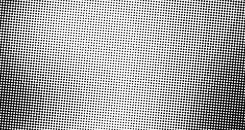 Halftone wave background. Curved gradient texture or pattern. Vertical gradie Illustrazione stock