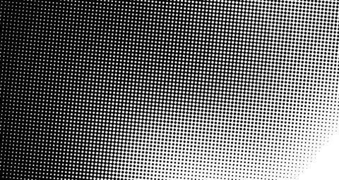 Halftone wave background. Curved gradient texture or pattern. Vertical gradie Stock Illustration