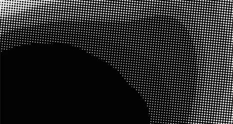 Halftone wave background. Curved gradient texture or pattern. Vertical gradie 스톡 일러스트