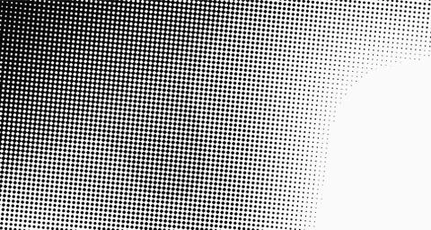 Halftone wave background. Curved gradient texture or pattern. Vertical gradie 스톡 일러스트