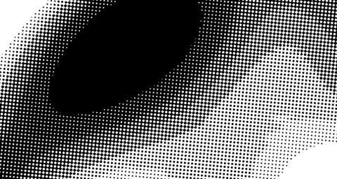 Halftone wave background. Curved gradient texture or pattern. Vertical gradie Illustrazione stock