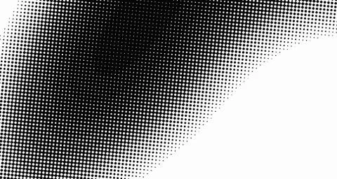 Halftone wave background. Curved gradient texture or pattern. Vertical gradie Illustrazione stock