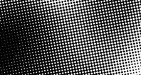 Halftone wave background. Curved gradient texture or pattern. Vertical gradie Stock Illustration