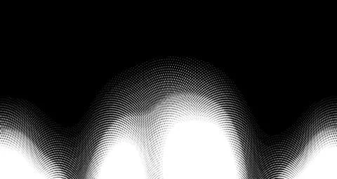 Halftone wave background. Curved gradient texture or pattern. Vertical gradie イラスト素材
