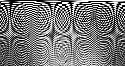 Halftone wave background. Curved gradient texture or pattern. Vertical gradie イラスト素材