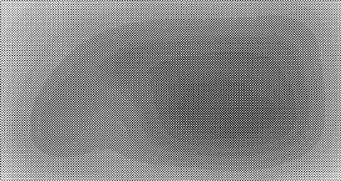 Halftone wave background. Curved gradient texture or pattern. Vertical gradie Illustrazione stock