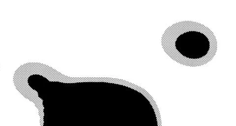 Halftone wave background. Curved gradient texture or pattern. Vertical gradie Stock Illustration