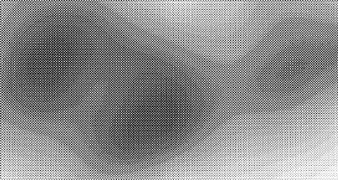 Halftone wave background. Curved gradient texture or pattern. Vertical gradie Stock Illustration
