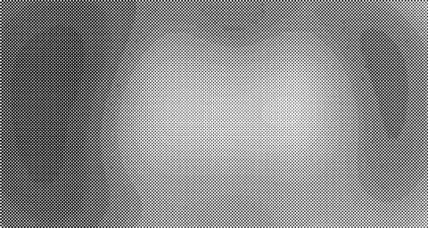 Halftone wave background. Curved gradient texture or pattern. Vertical gradie Stock Illustration