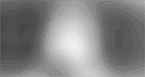 Halftone wave background. Curved gradient texture or pattern. Vertical gradie Stock Illustration