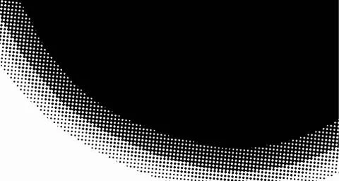 Halftone wave background. Curved gradient texture or pattern. Vertical gradie Stock Illustration
