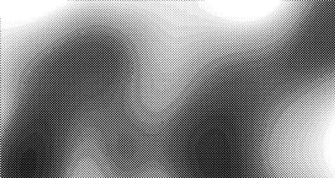 Halftone wave background. Curved gradient texture or pattern. Vertical gradie Illustrazione stock