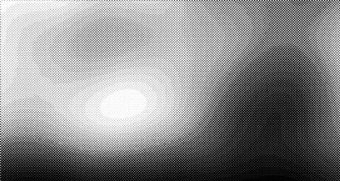 Halftone wave background. Curved gradient texture or pattern. Vertical gradie イラスト素材