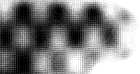 Halftone wave background. Curved gradient texture or pattern. Vertical gradie イラスト素材