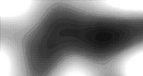 Halftone wave background. Curved gradient texture or pattern. Vertical gradie イラスト素材