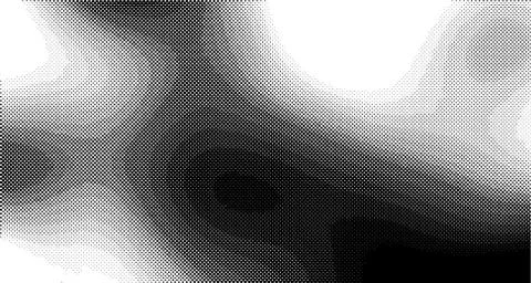 Halftone wave background. Curved gradient texture or pattern. Vertical gradie Stock Illustration
