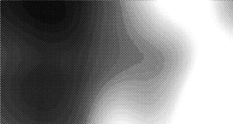 Halftone wave background. Curved gradient texture or pattern. Vertical gradie Stock Illustration