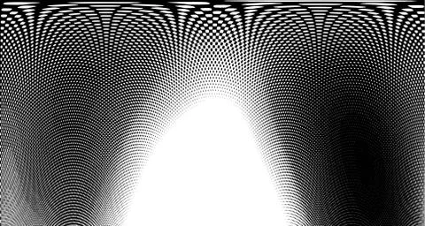 Halftone wave background. Curved gradient texture or pattern. Vertical gradie イラスト素材