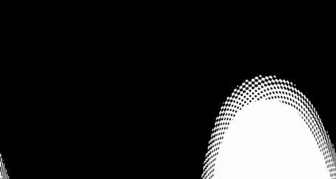 Halftone wave background. Curved gradient texture or pattern. Vertical gradie Stock Illustration