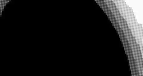 Halftone wave background. Curved gradient texture or pattern. Vertical gradie Illustrazione stock